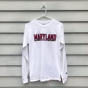 Maryland Terps Long Sleeve T-Shirt Tee